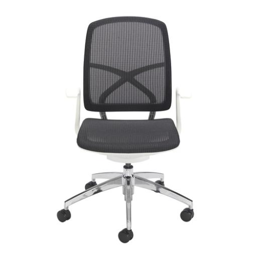 Zico Modern Mesh Chair in Black and white with free delivery