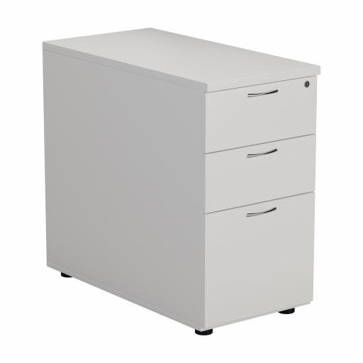 Desk High 3 Drawer Pedestal - 600 Deep