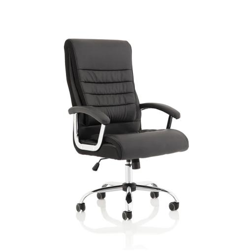 Dallas High Back Executive Leather Look Chair