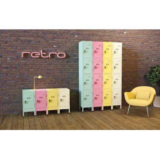 Retro pure lockers